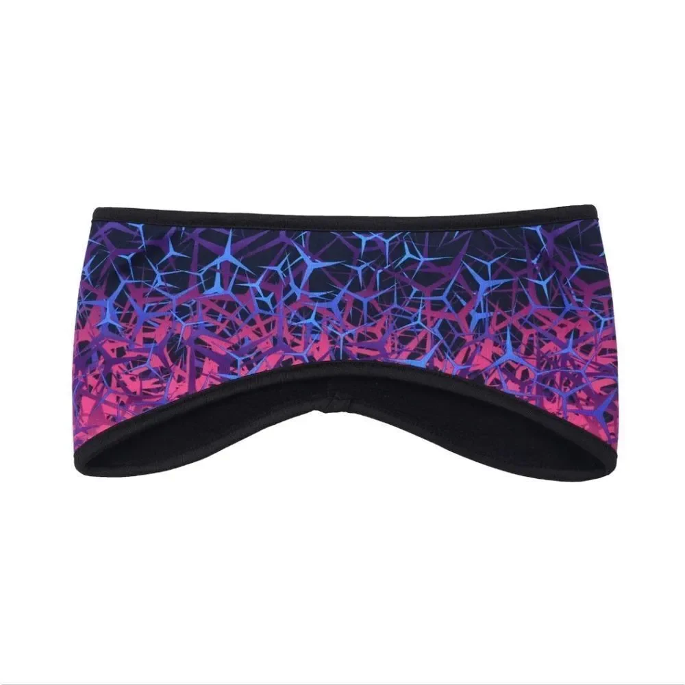 Winter Fleece Headbands for Men Women Stretchy Ear Warm Workout Sweatbands US